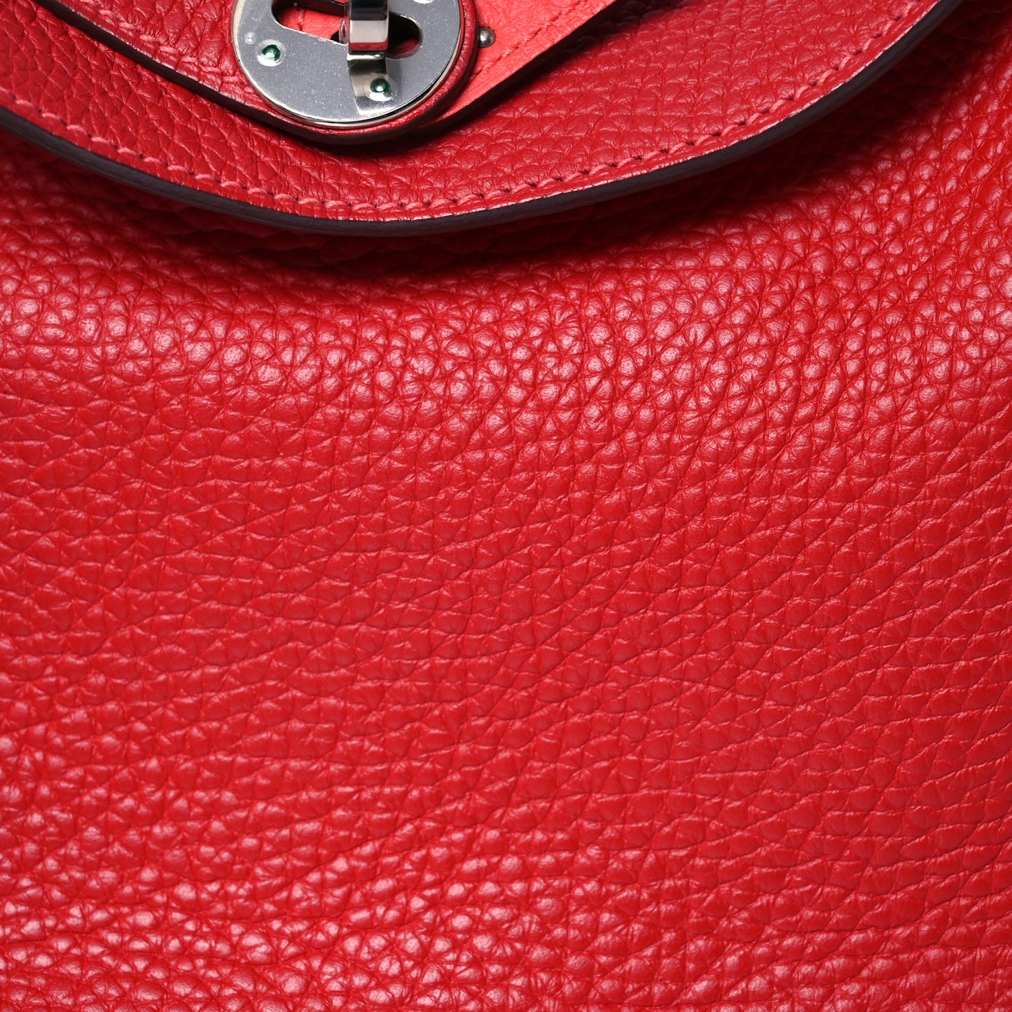 Taurillon Clemence Verso Lindy 26 Rouge Casaque Bougainvillea