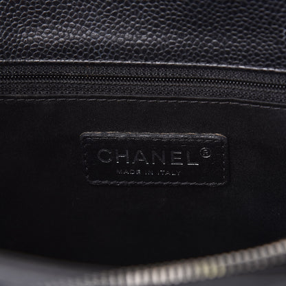 Chanel Caviar Quilted Grand Shopping Tote GST Black 6 of 9