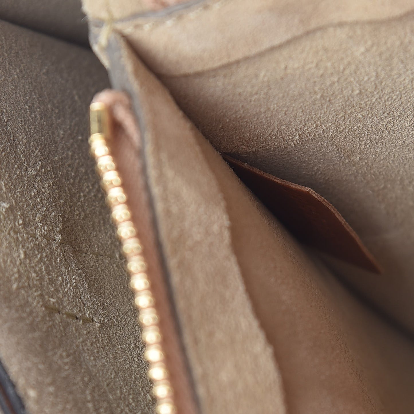 Suede Calfskin Medium Faye Shoulder Bag Tobacco