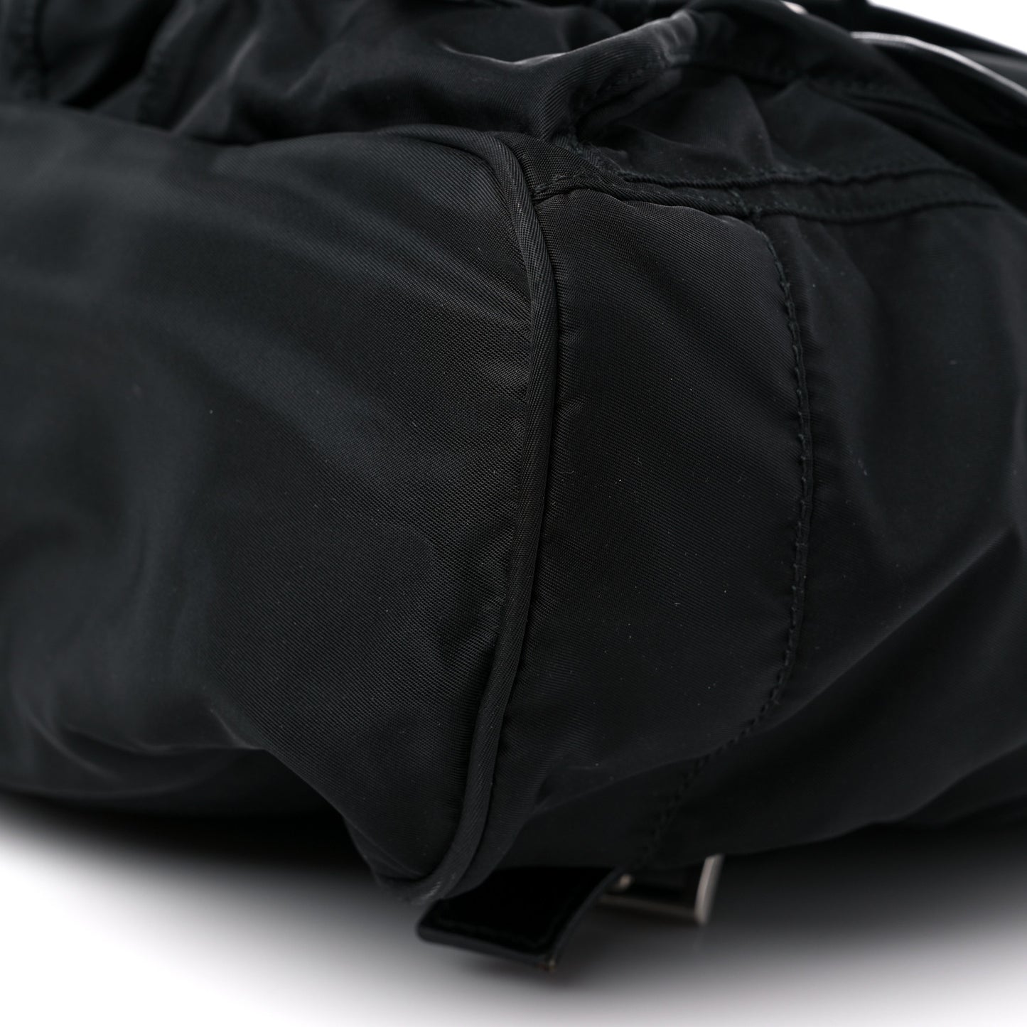 Nylon Vela Medium Backpack Black