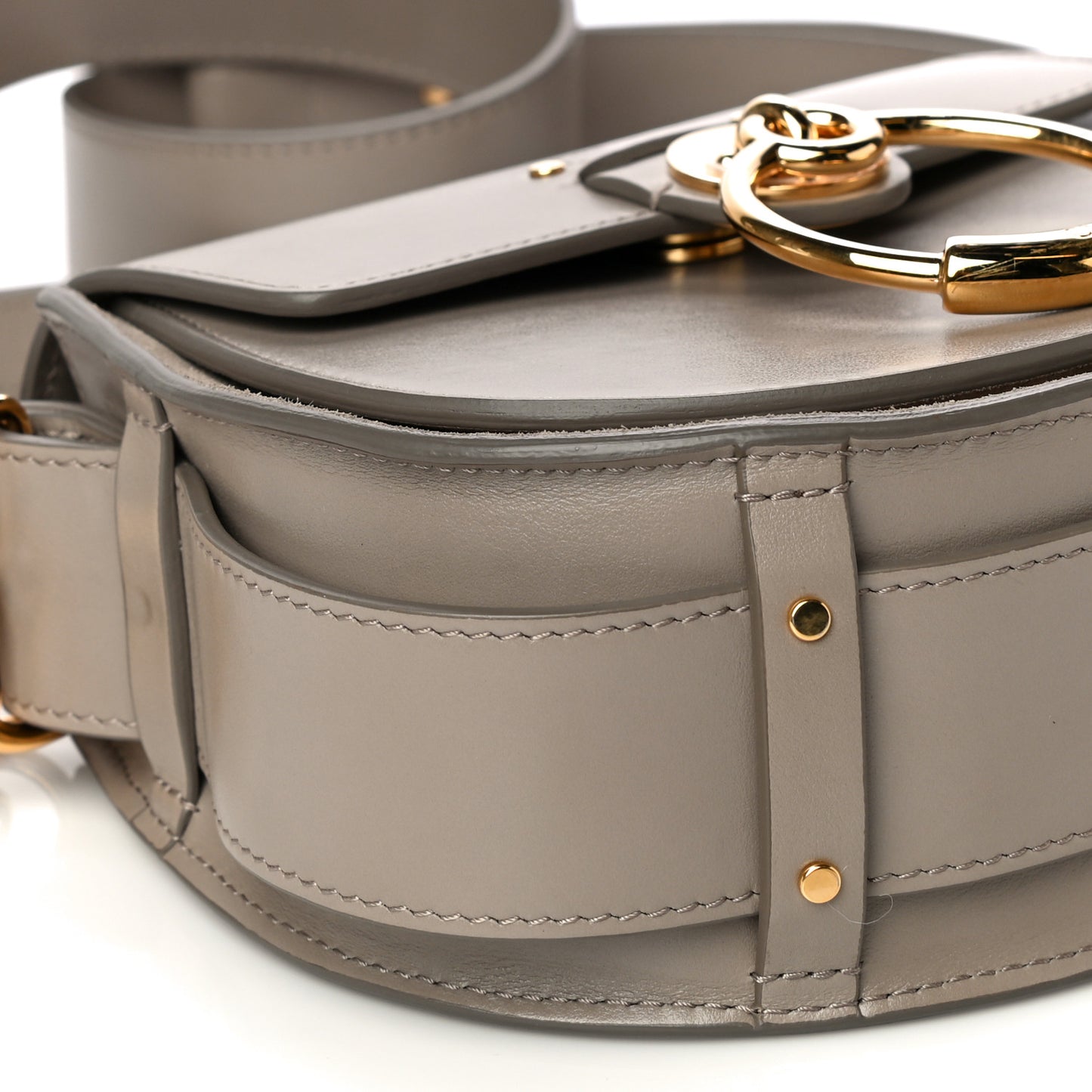 Calfskin Small Tess Bag Motty Grey