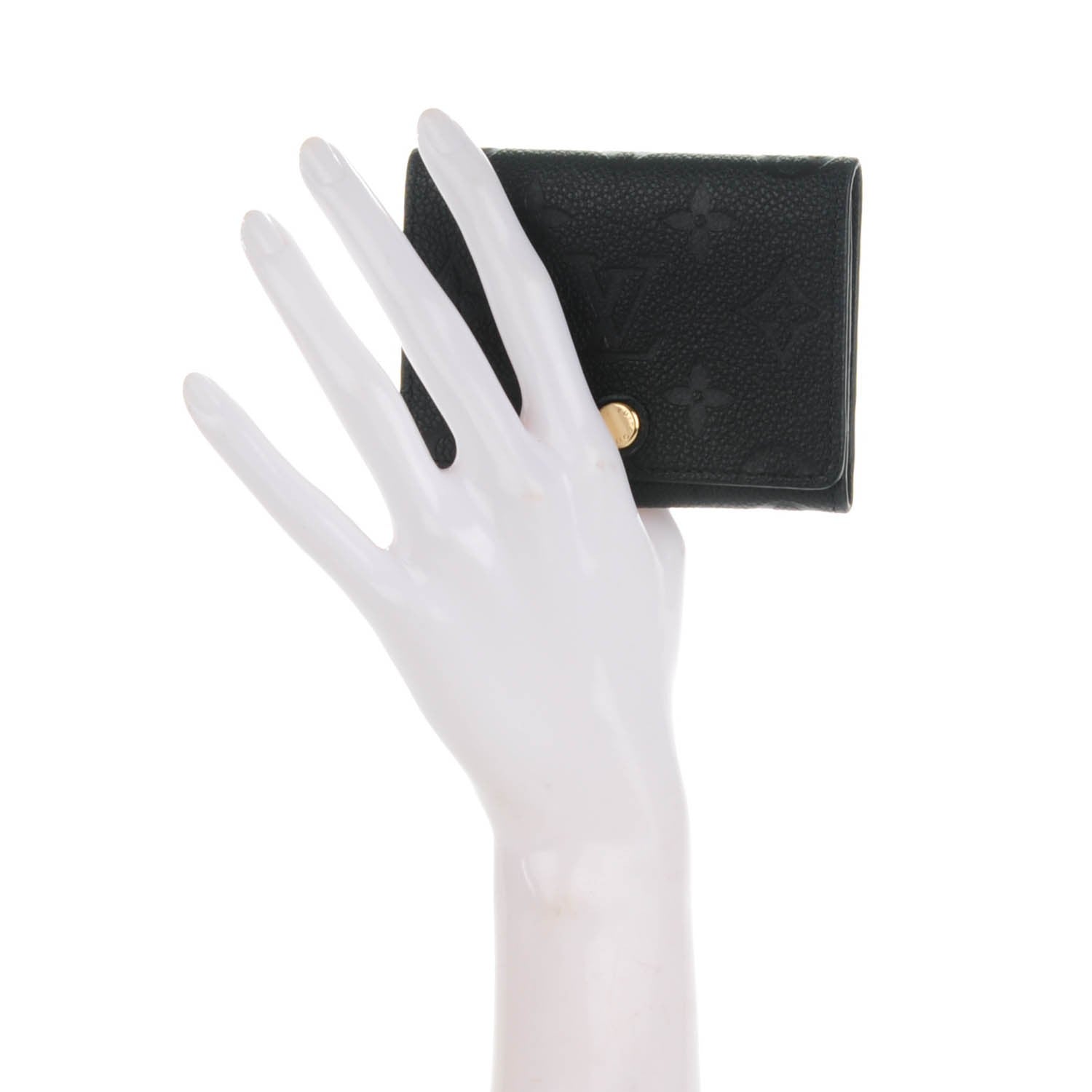 Louis Vuitton Empreinte Business Card Holder Black 2 of 7