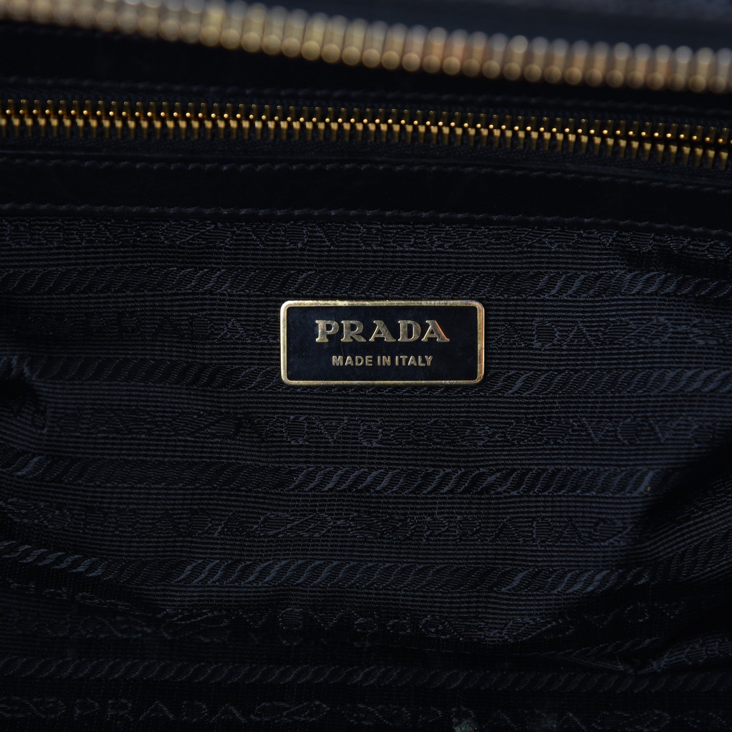 Prada Box Embossed Logo Bowler Black 6 of 9