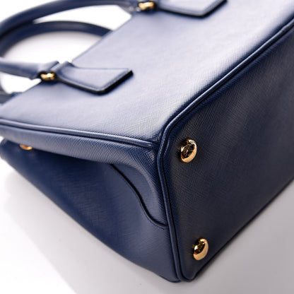 Prada Saffiano Lux Small Galleria Double Zip Tote Bluette 14 of 14