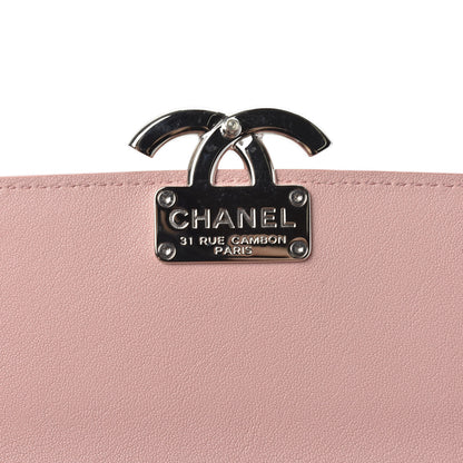 Chanel Calfskin Quilted Small CC Box Flap Pink 8 of 10