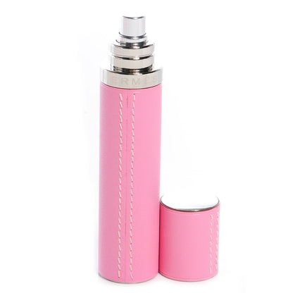 Hermes Swift Calfskin Refillable Leather Case .33 fl. oz. Pink 1 of 4