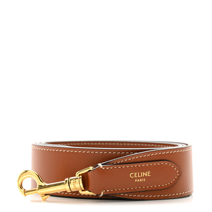 Celine Smooth Calfskin Long Strap Tan 1 of 6