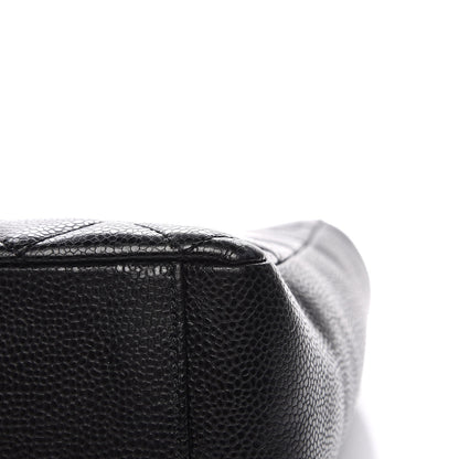 Chanel Caviar Quilted Petit Shopping Tote PST Black 8 of 12
