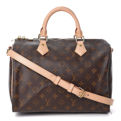Louis Vuitton Monogram Speedy Bandouliere 30 1 of 10