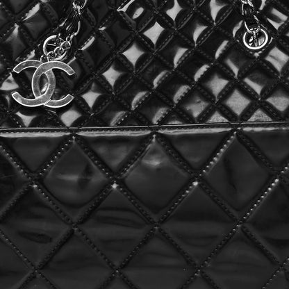 Chanel Vinyl Quilted Large In The Business Tote Black 8 of 14