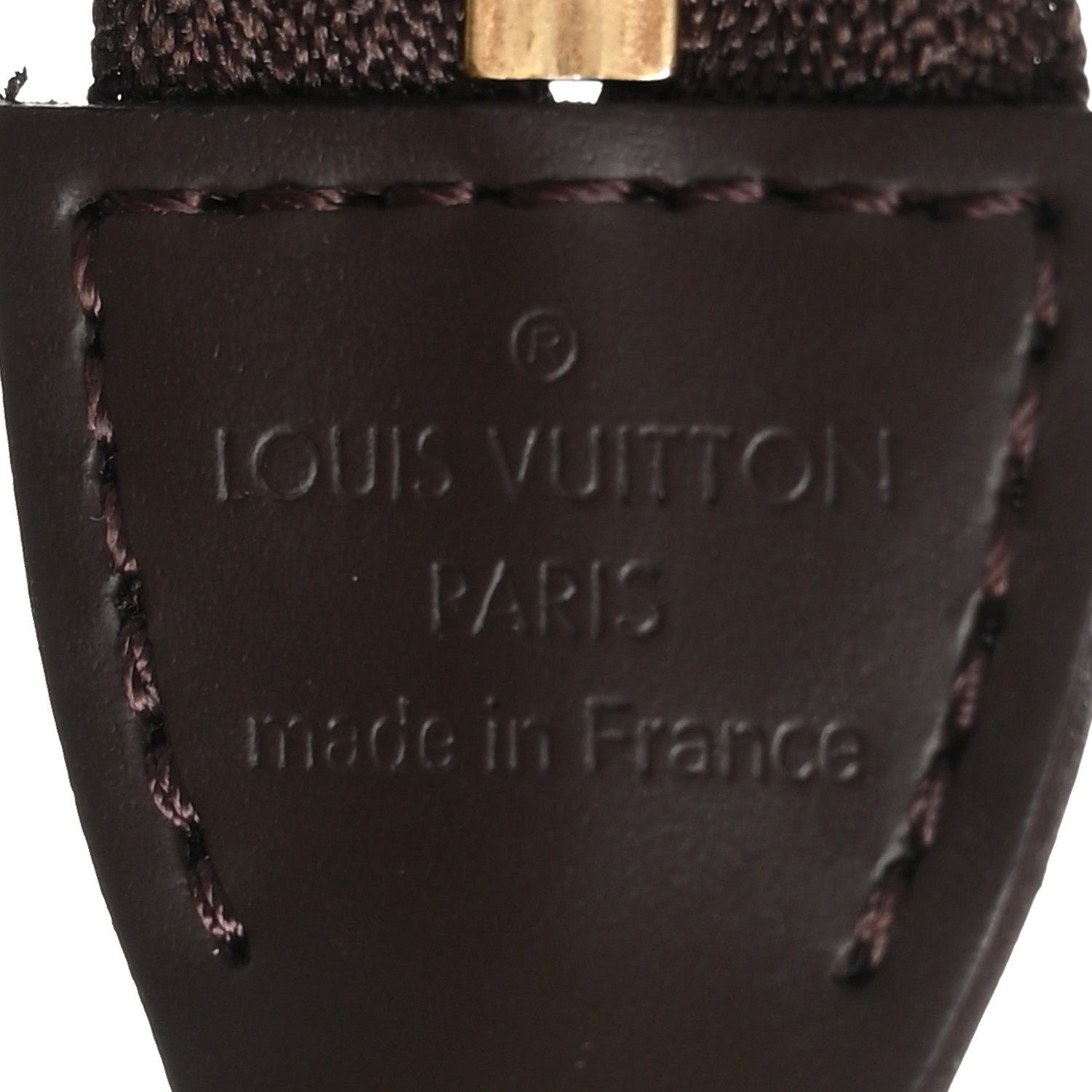 Louis Vuitton Damier Ebene Mini Pochette Accessories 7 of 8