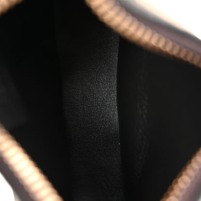 Fendi Fabric Jacquard FF 1974 Nano Fendigraphy Hobo Charm Tobacco Moro 5 of 10
