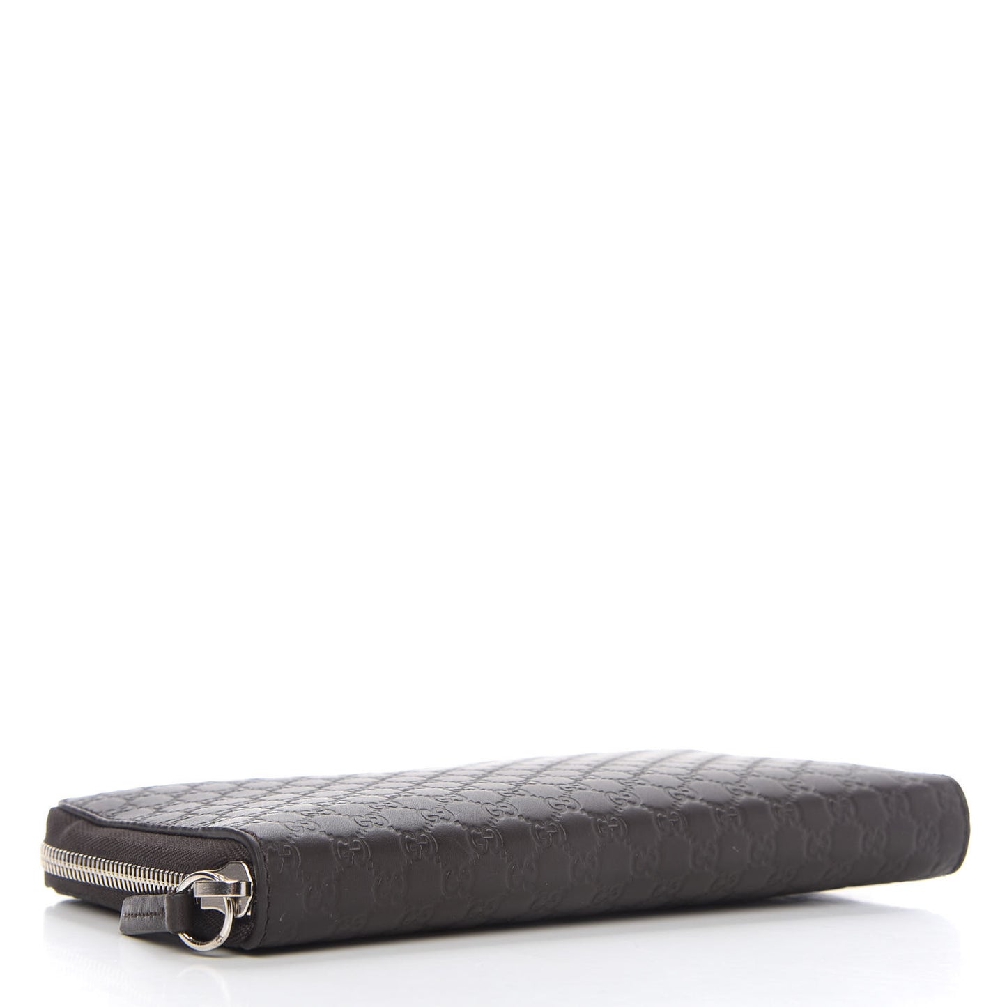 Microguccissima Large Zip Around Organizer Wallet Testa di Moro