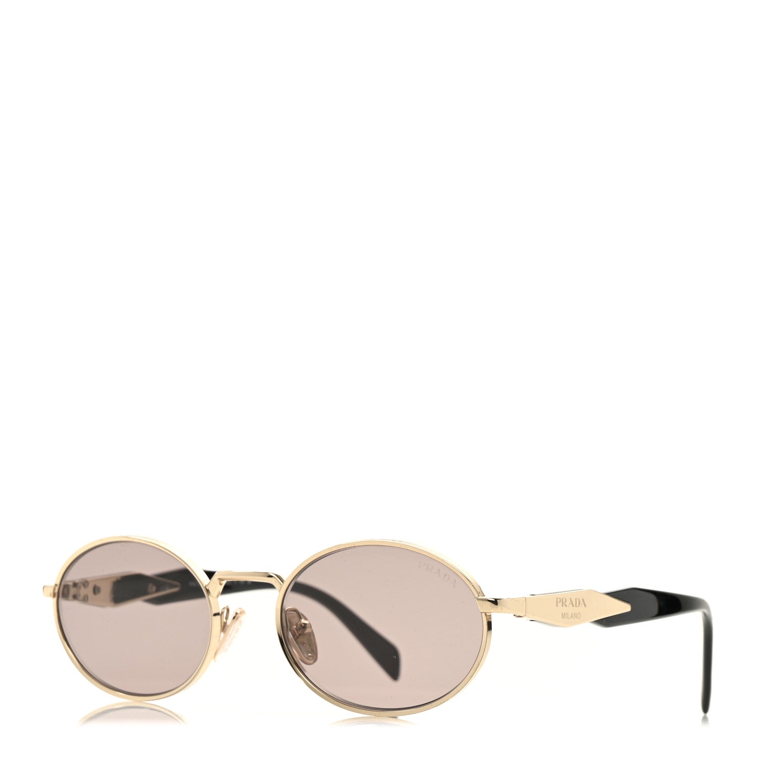 Prada Metal Sunglasses SPR65Z Gold 1 of 9