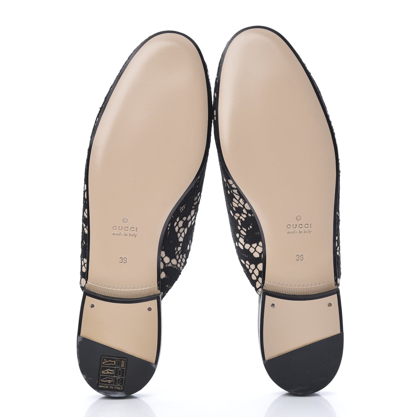 Lace Malaga Kid Womens Princetown Slippers 39 Black Skin Rose