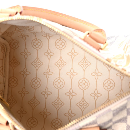 Louis Vuitton Damier Azur Nautical Speedy Bandouliere 25 5 of 9
