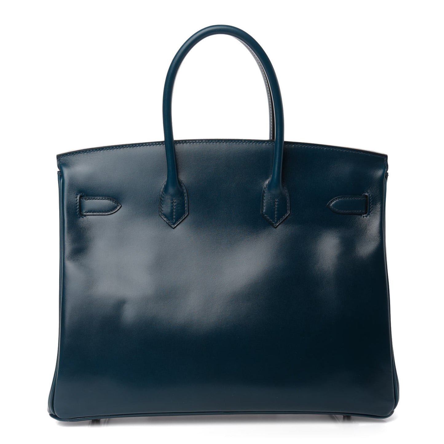 Box Guilloche Birkin 35 Bleu De Prusse