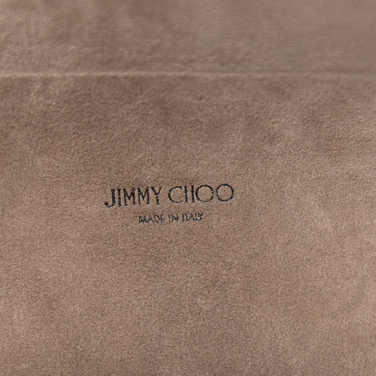 Jimmy Choo Smooth Calfskin Lockett City Shoulder Bag Black 6 of 11