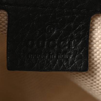Gucci Cellarius Calfskin Small Soho Top Handle Satchel Black 5 of 9