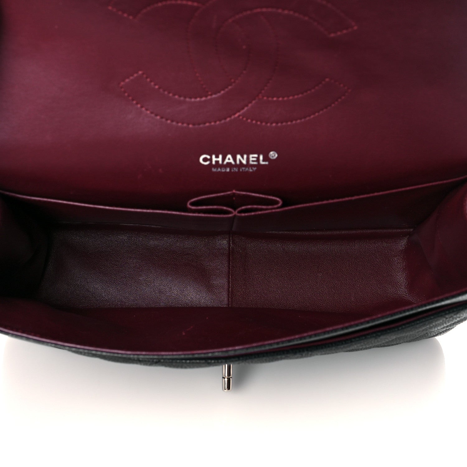 Chanel Caviar Quilted Jumbo Double Flap Black 5 of 10