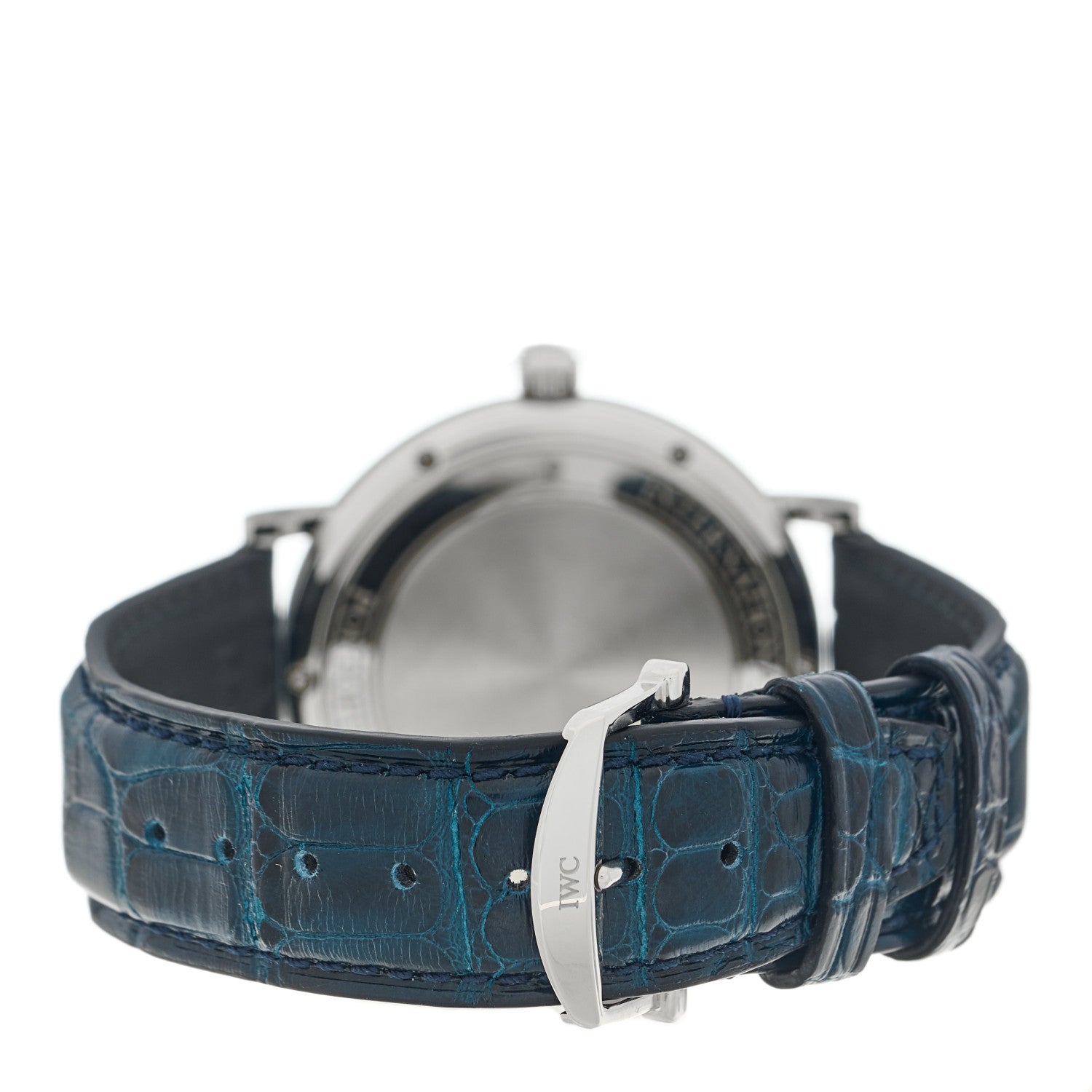IWC Stainless Steel Alligator 40mm Portofino Automatic Watch IW356527 3 of 5