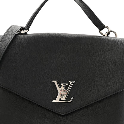 Louis Vuitton Soft Calfskin My Lockme Top Handle Black 9 of 18