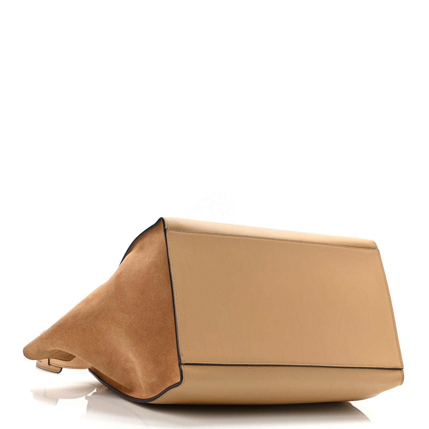 Celine Natural Calfskin Small Trapeze Tan 3 of 8