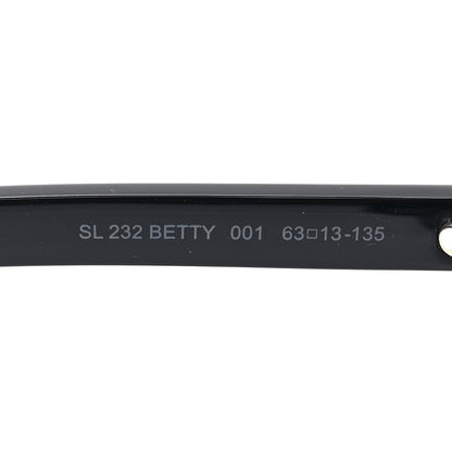 Saint Laurent Betty SL232 Sunglasses Black 6 of 6
