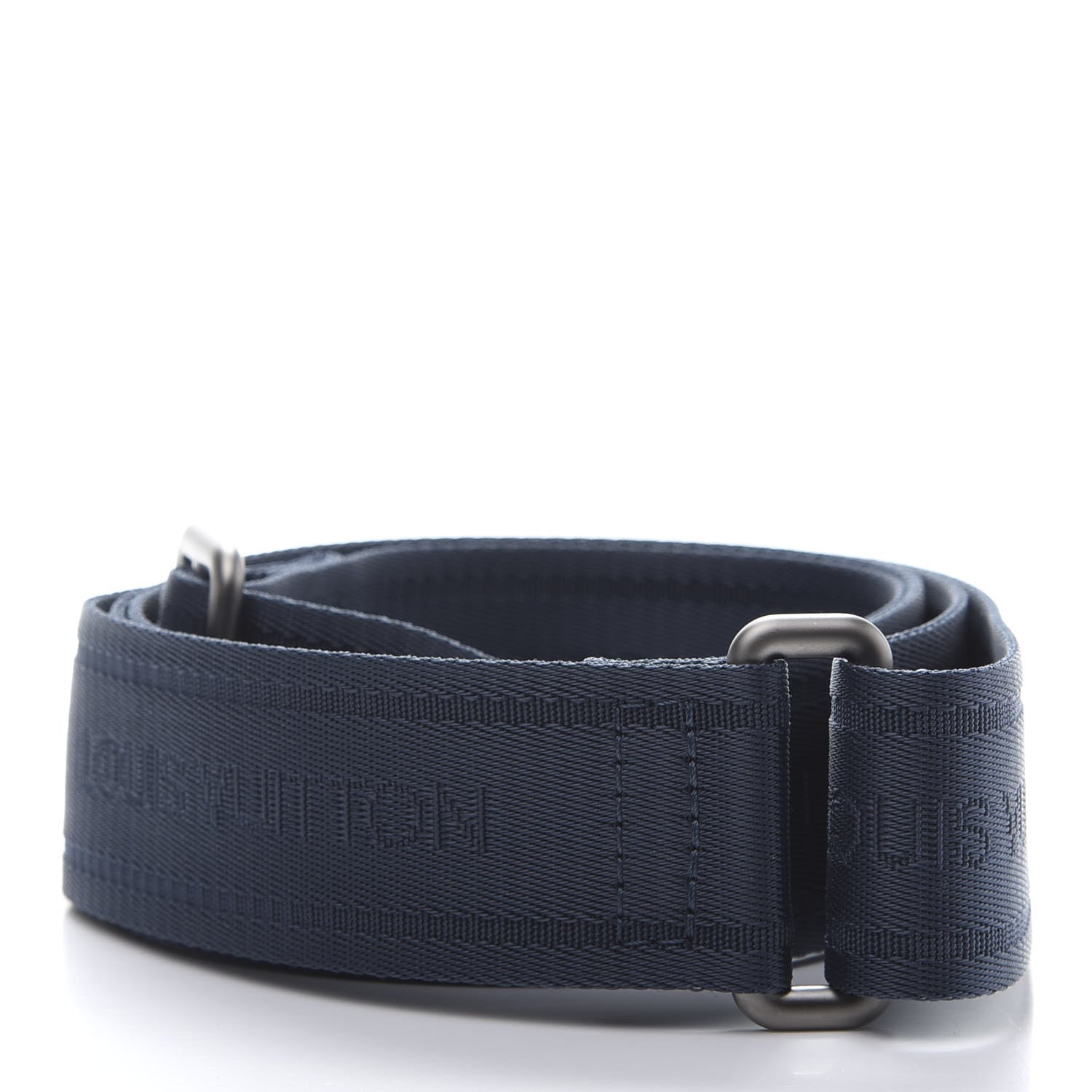 Louis Vuitton Nylon Adjustable Shoulder Strap Blue 2 of 3