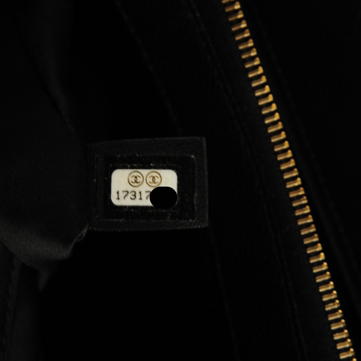 Chanel Caviar Quilted Grand Shopping Tote GST Black 6 of 7
