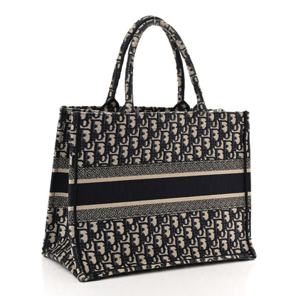 Christian Dior Oblique Medium Book Tote Blue Multicolor 3 of 10