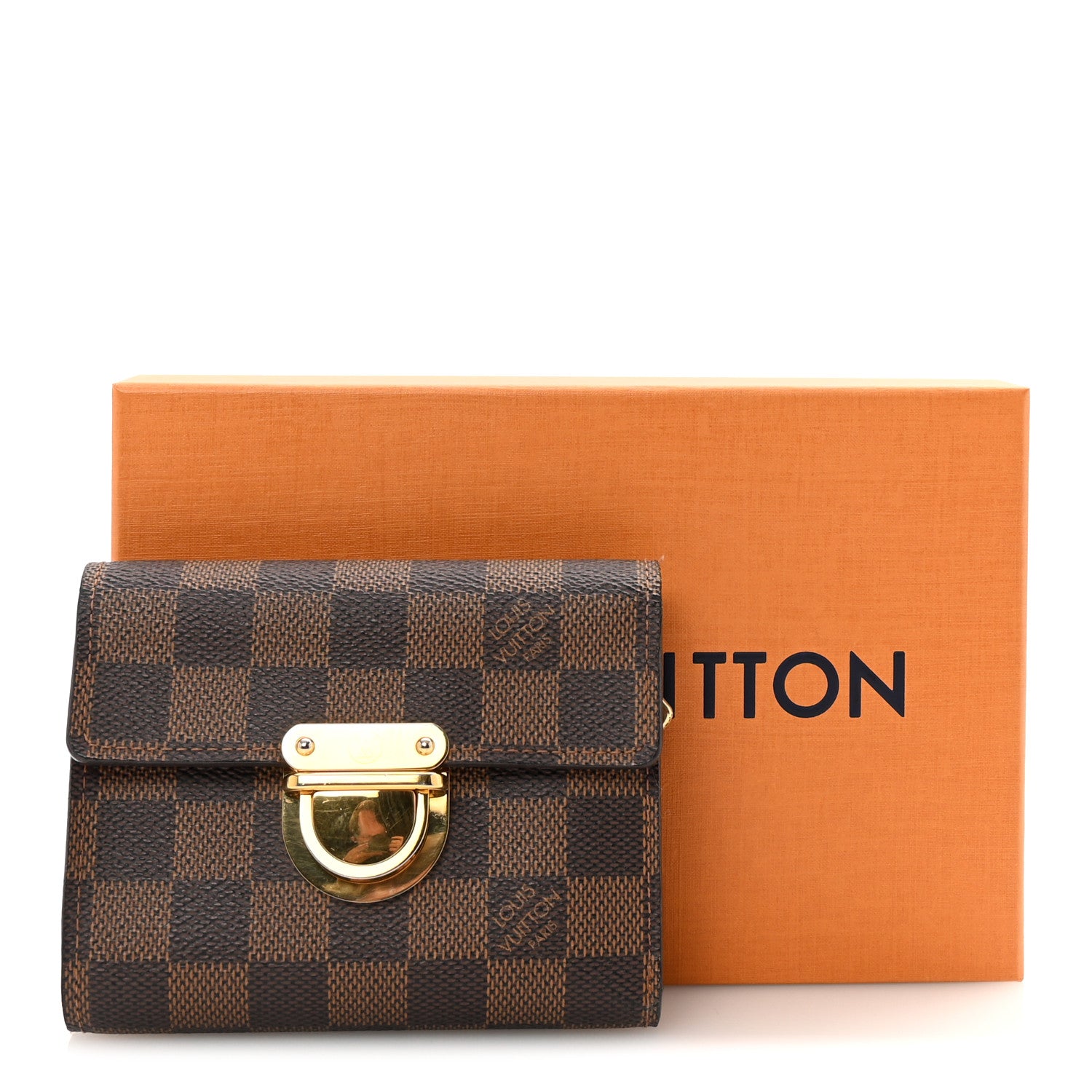 Louis Vuitton Damier Ebene Koala Compact Wallet 7 of 7