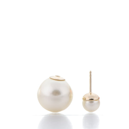 Christian Dior Pearl Mise En Dior Tribal Earrings 3 of 6