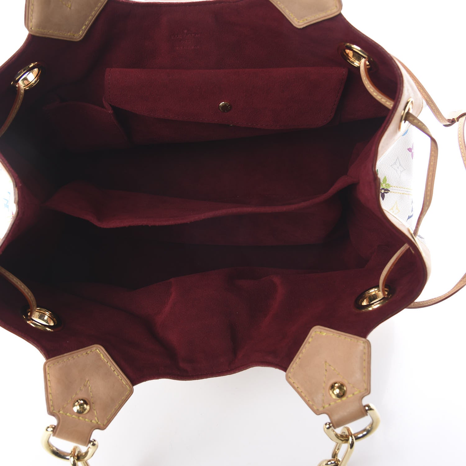 Louis Vuitton Monogram Multicolor Ursula White 4 of 7