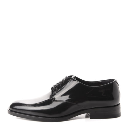 Saint Laurent Patent Calfskin Montaigne 25 Uniform 36.5 Black 1 of 11