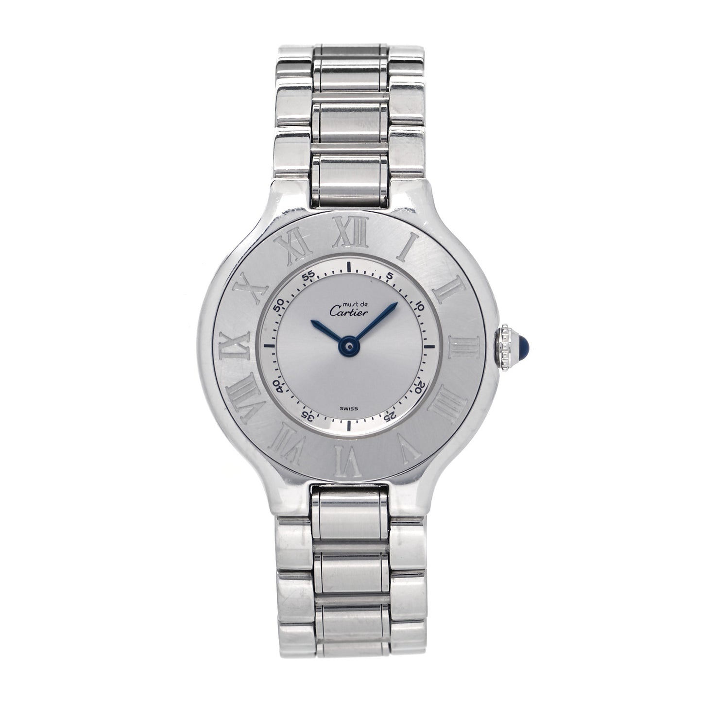Stainless Steel 28mm Must De 21 Quartz Watch