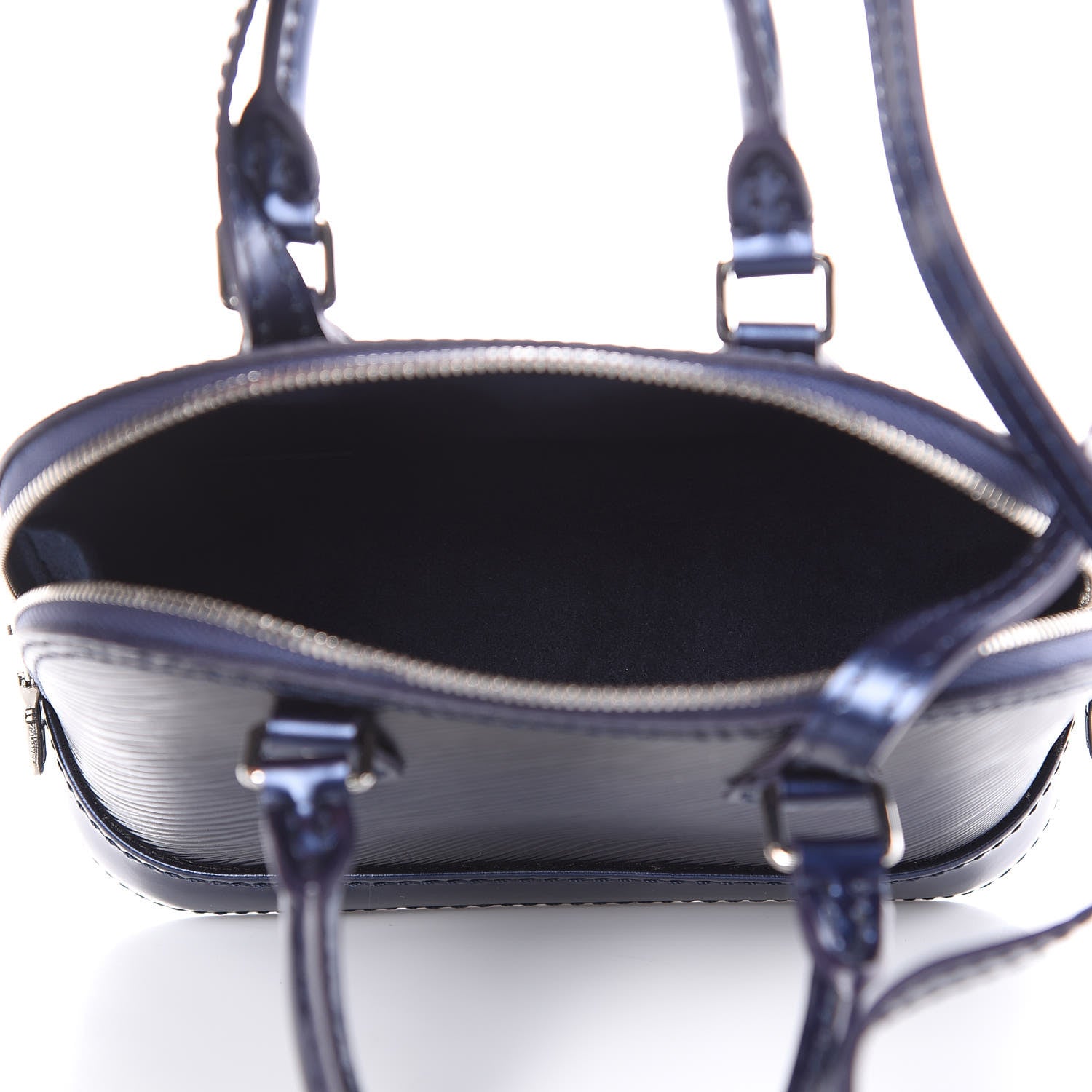 Louis Vuitton Epi Sequins Flame Alma Nano Blue Nuit 5 of 8