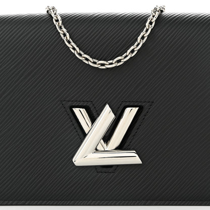 Louis Vuitton Epi Twist Belt Chain Wallet Black 7 of 10
