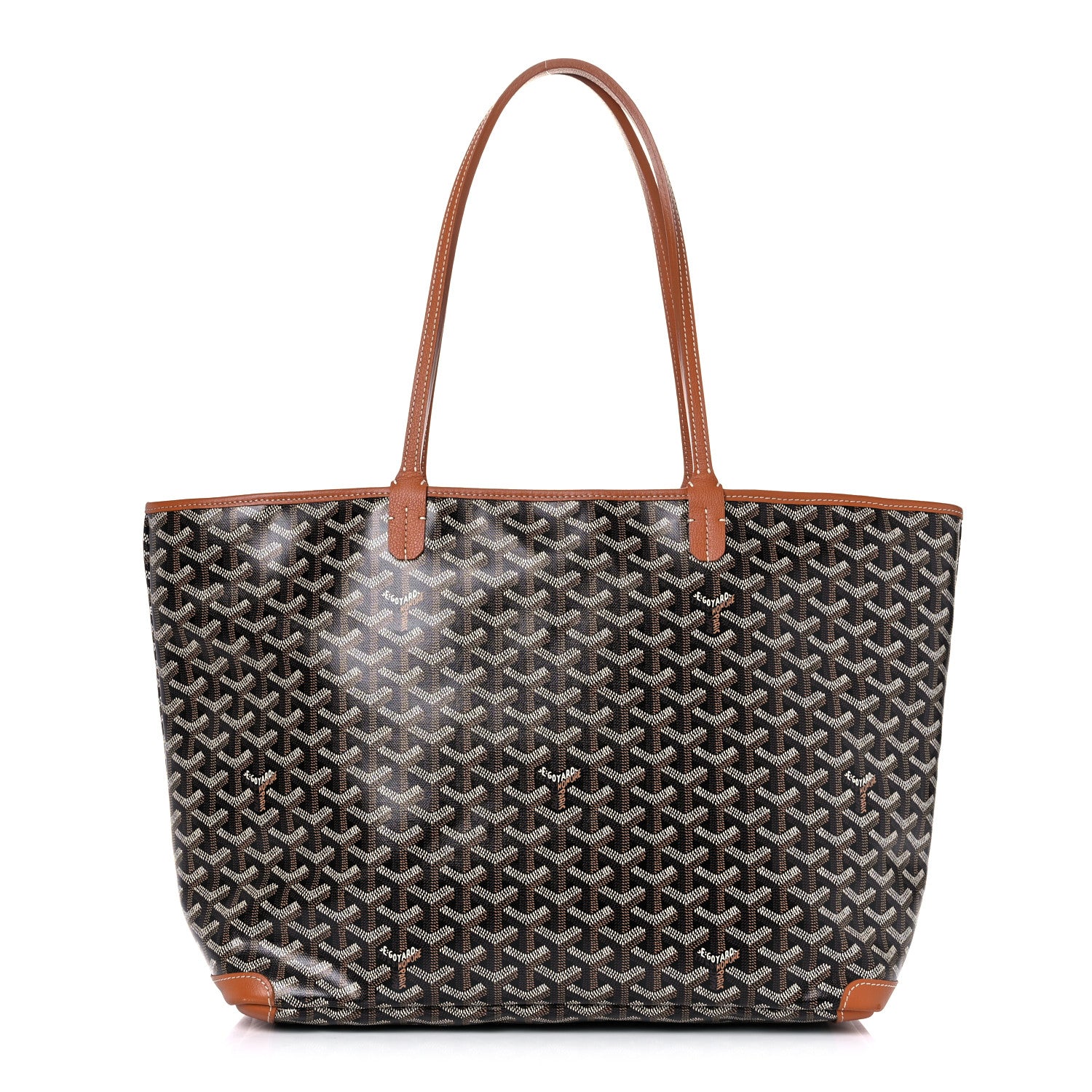Goyard Goyardine Artois MM Black Gold 1 of 8