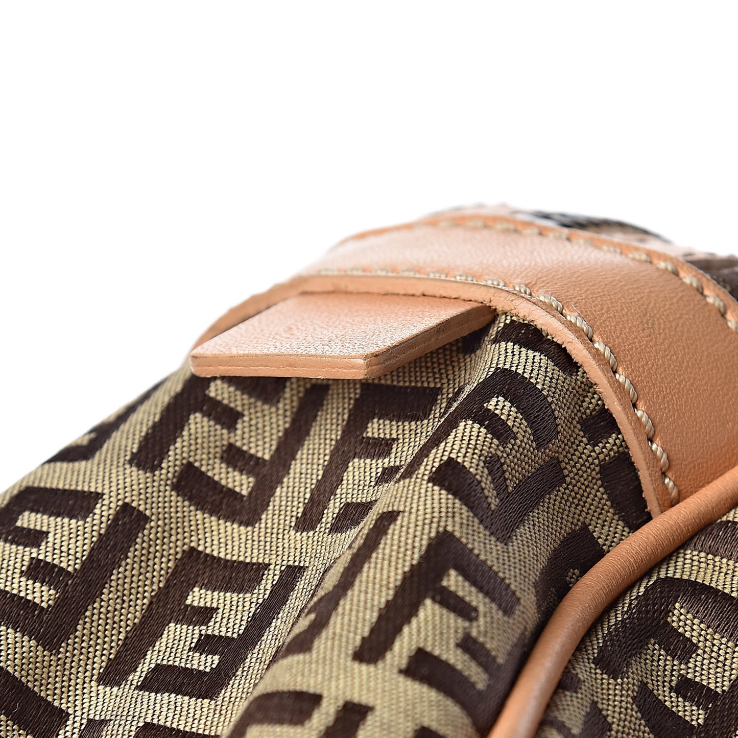 Zucchino Zip Top Tote Beige