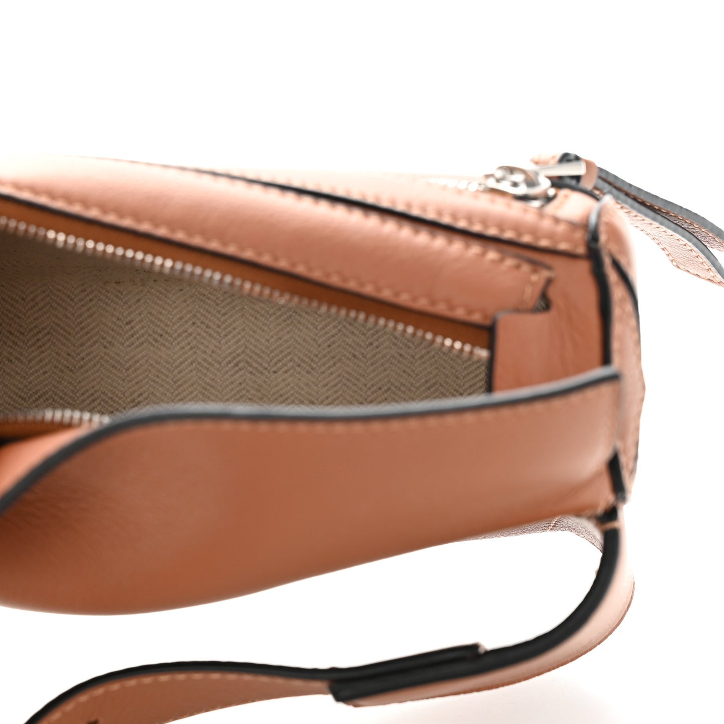 Calfskin Mini Puzzle Bumbag Tan
