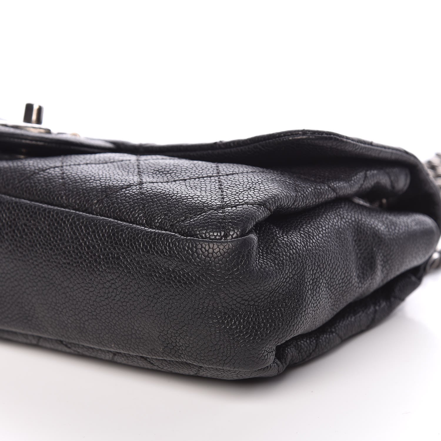 Chanel Caviar Quilted Medium Simply CC Flap Black 10 of 10