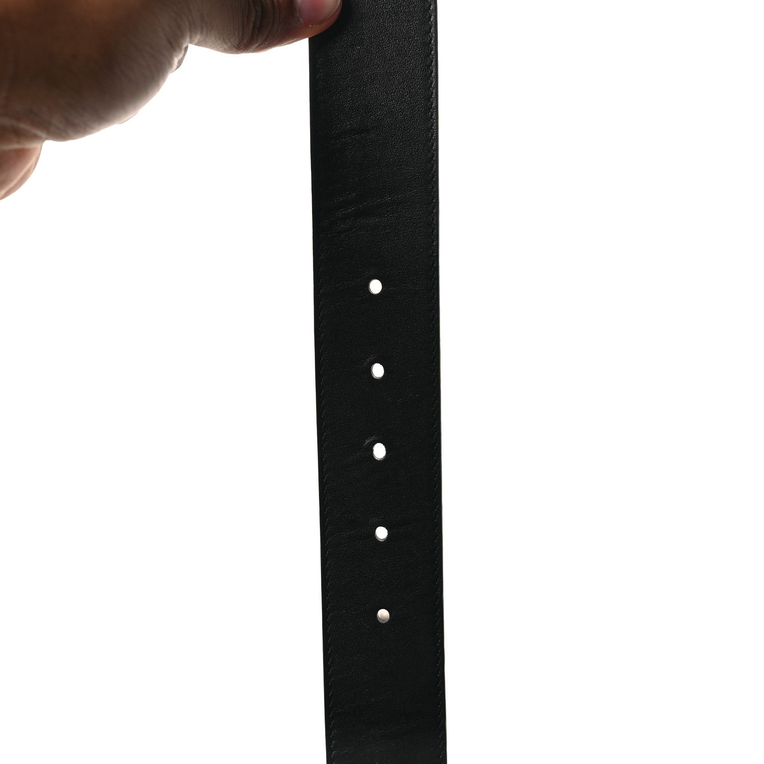 Gucci Calfskin Double G 30mm Belt 90 36 Black 5 of 5