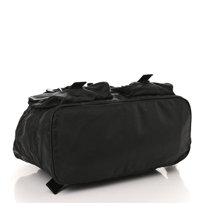 Prada Nylon Vela Medium Backpack Black 4 of 13