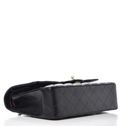 Chanel Caviar Quilted Medium Double Flap Black 5 of 9