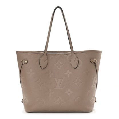 Louis Vuitton Empreinte Monogram Giant Neverfull MM Tourterelle 1 of 12