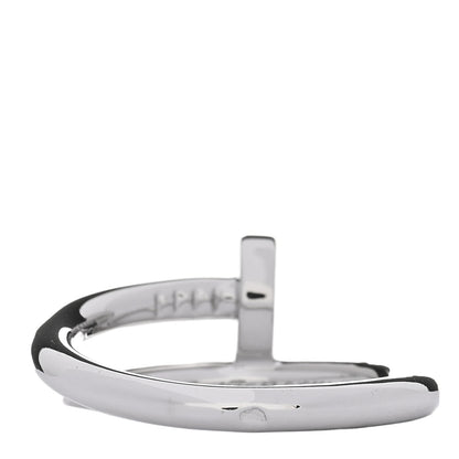 Cartier 18K White Gold Juste Un Clou Ring 57 8 3 of 5