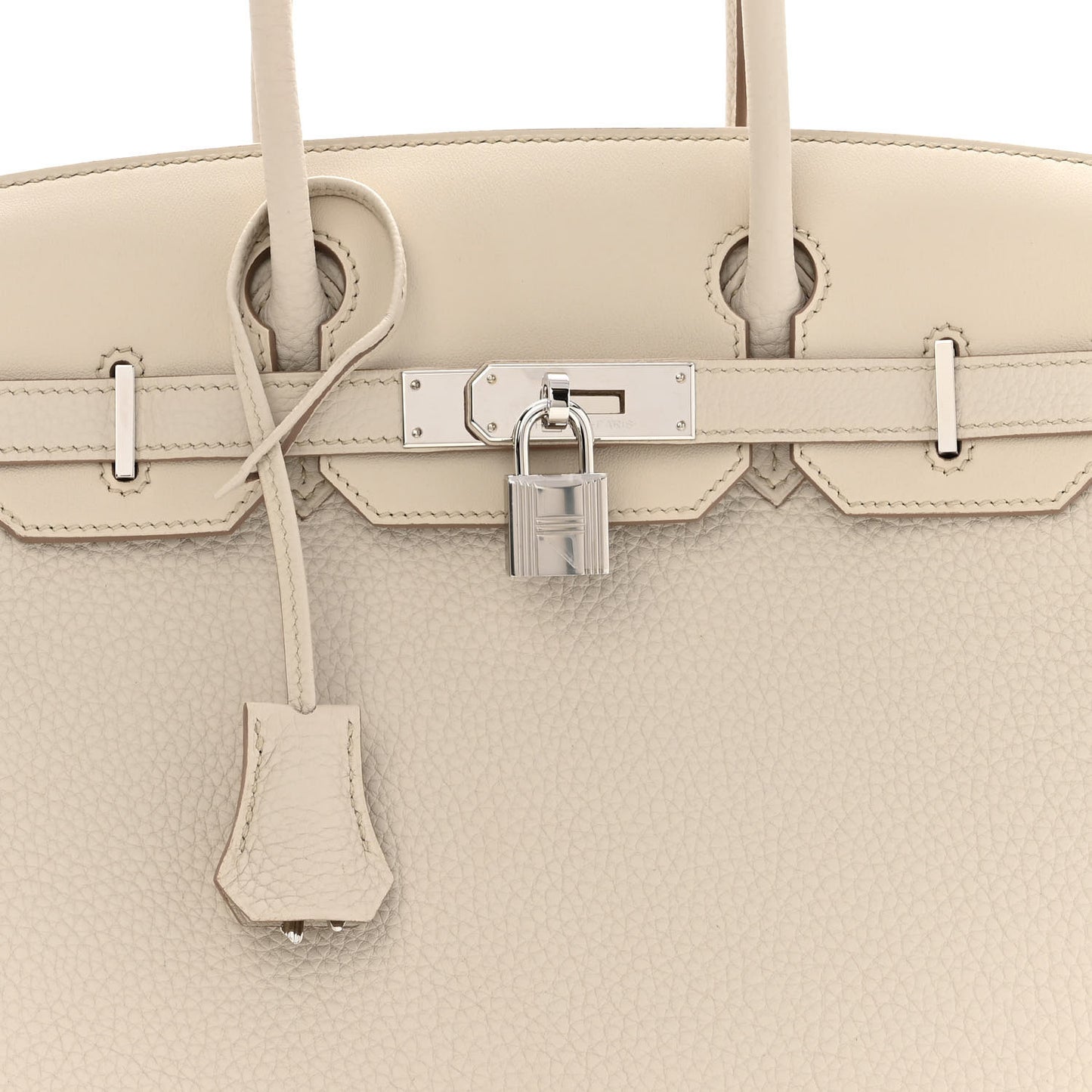 Togo Swift Canvas 3 in 1 Birkin 30 Craie