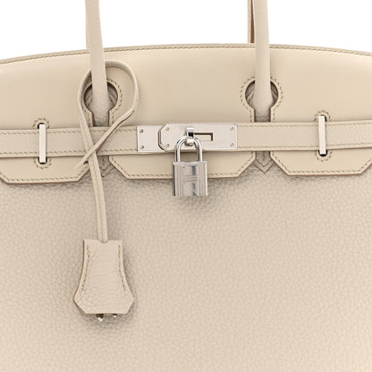 Hermes Togo Swift Canvas 3 in 1 Birkin 30 Craie 12 of 16