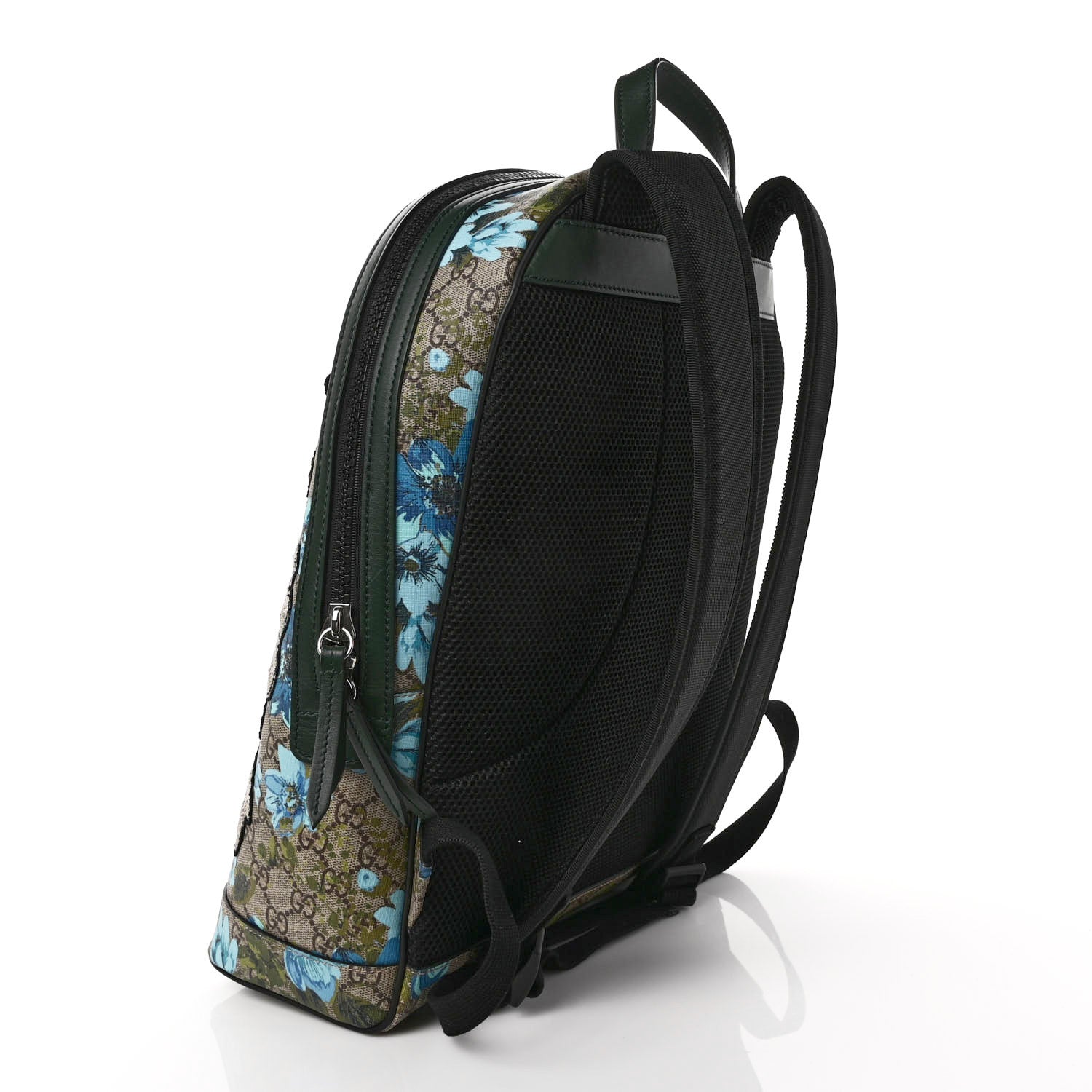 Gucci GG Supreme Monogram Blooms Bird Embroidered Dome Backpack 3 of 8